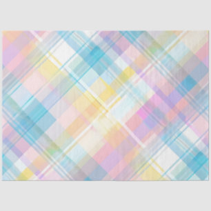 Easter Bunny Plaid Series Design #19 Tissue Paper