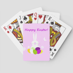 Easter Bunny Playing Cards Gifts Favours