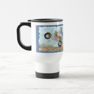 Easter Bunny Poppin’ Wheelies Travel Mug