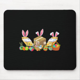 Easter Bunny Postal Worker Tools Costume Hunting E Mouse Mat