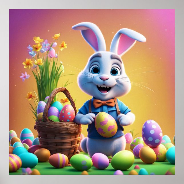 Easter Bunny Poster (Front)