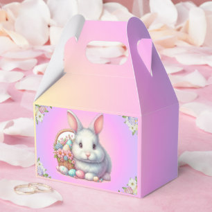 Easter Bunny Pretty Pastel Favour Box