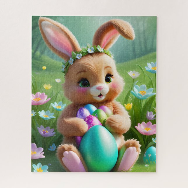 Easter Bunny Puzzzle Jigsaw Puzzle (Vertical)