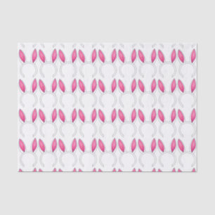 Easter Bunny Rabbit Ears Pink White Bunnies Tissue Paper