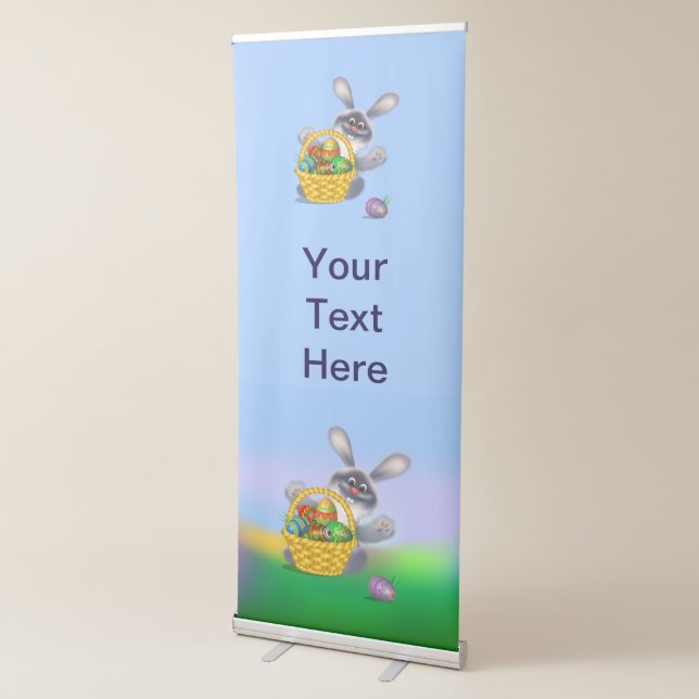 Easter Bunny Retractable Banner (3/4)