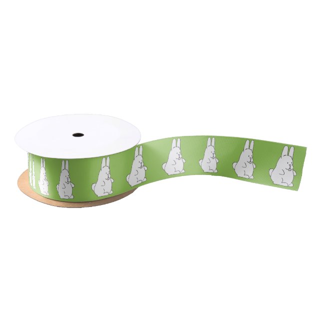 Easter bunny satin ribbon (Spool)