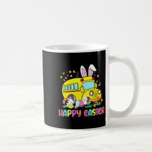 Easter Bunny School Bus Driver Funny Easter Day T Coffee Mug