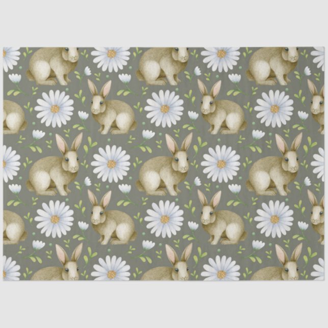 Easter Bunny Series Design 7 Tissue Paper (Front)