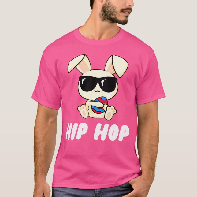 Easter Bunny Shirt For Women Men Hip Hop (Front)