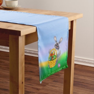Easter Bunny Short Table Runner