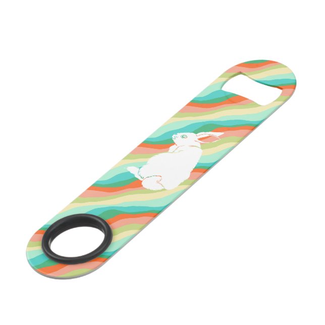 Easter Bunny Spring Abstract Pattern (Back Angled)