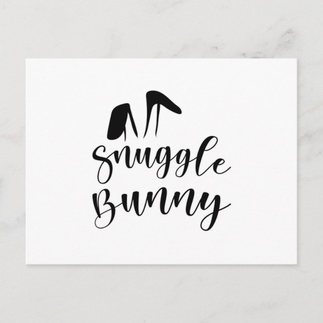 Easter Bunny Spring Easter Egg Funny Gift Idea Postcard (Front)