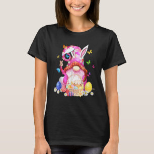 Easter Bunny Spring Gnome Easter Egg Hunting And B T-Shirt
