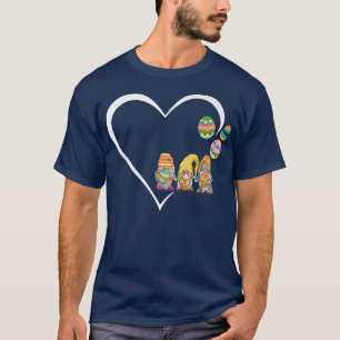 Easter Bunny Spring Gnome Easter Egg Hunting And B T-Shirt