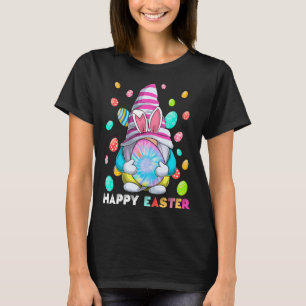 Easter Bunny Spring Gnome Easter Egg Hunting And B T-Shirt