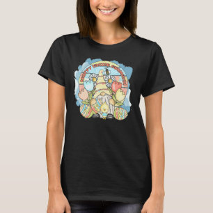 Easter Bunny Spring Gnome Easter Egg Hunting And B T-Shirt
