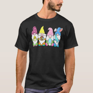 Easter Bunny Spring Gnome Easter Egg Hunting And B T-Shirt