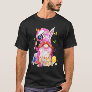 Easter Bunny Spring Gnome Easter Egg Hunting And B T-Shirt