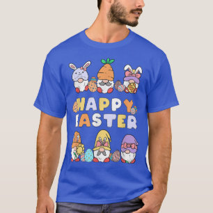 Easter Bunny Spring Gnome Happy Easter as Egg Hunt T-Shirt