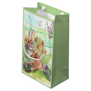 Easter Bunny Spring Small Gift Bag