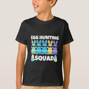 Easter Bunny Squad Humour Egg Hunting Day T-Shirt