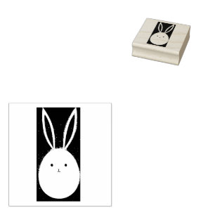 Easter bunny stamp