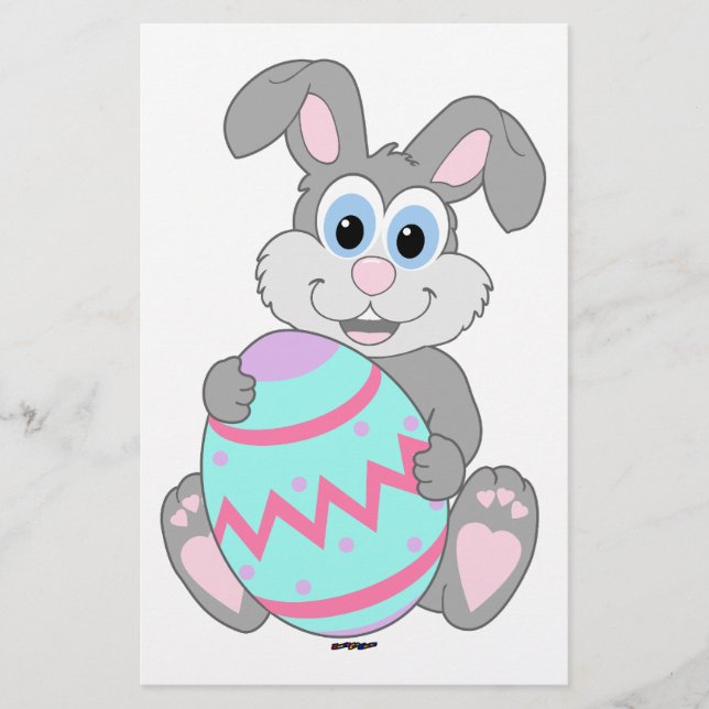 Easter Bunny Stationery (Front)