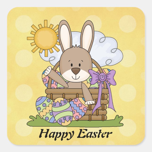 Easter Bunny sticker (Front)