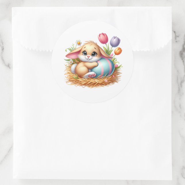 Easter Bunny Stickers (Bag)