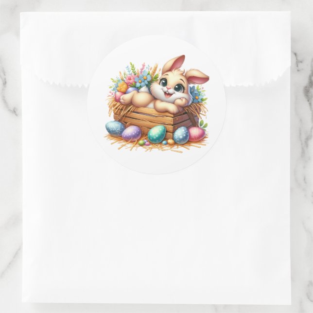 Easter Bunny Stickers (Bag)