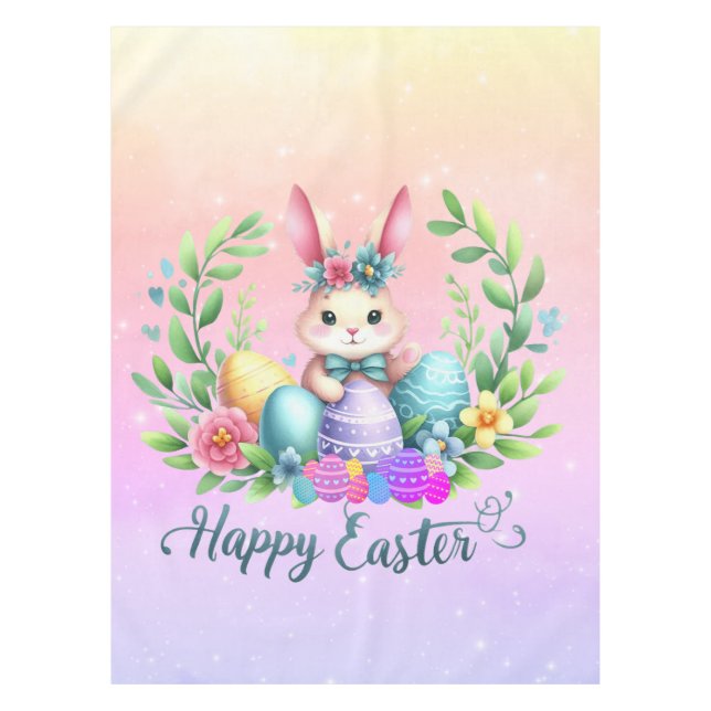 Easter Bunny Tablecloth (Front)