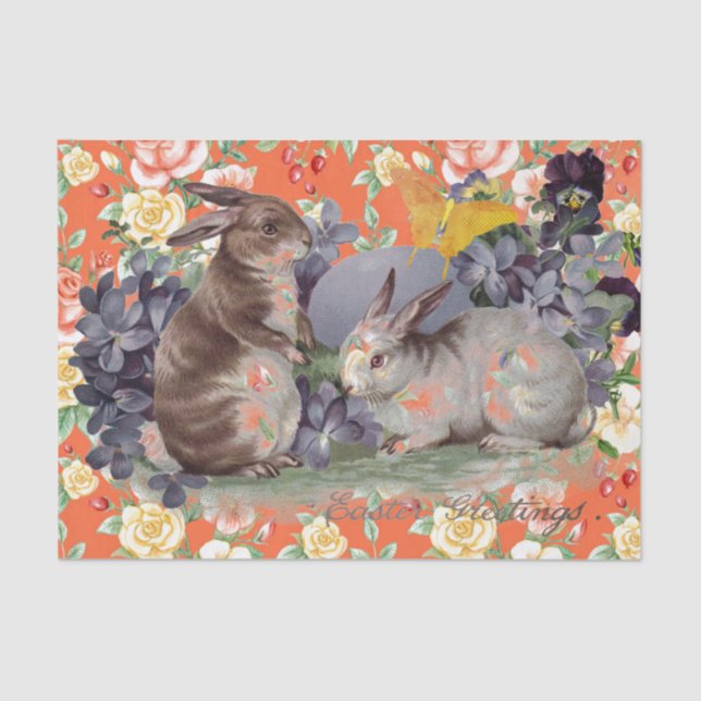 EASTER BUNNY Tissue Paper (Front)