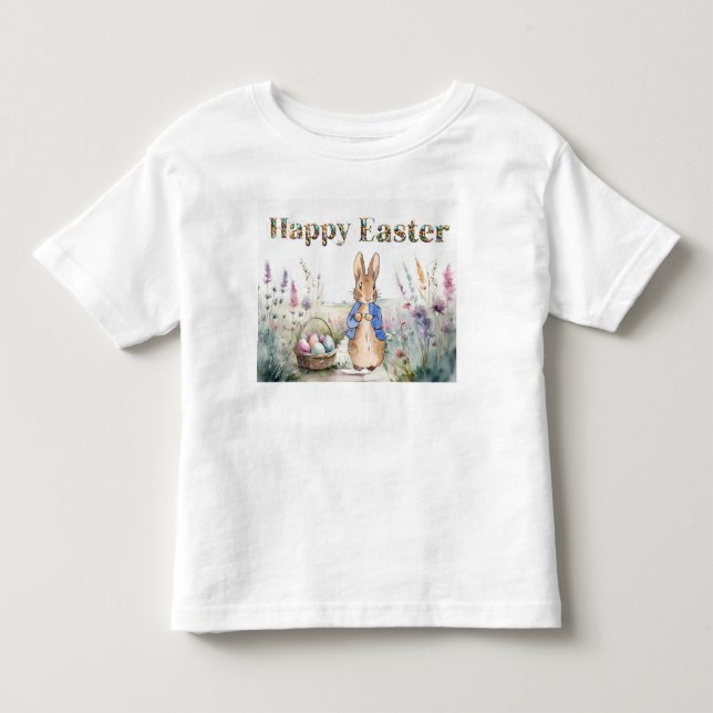 Easter bunny toddler T-Shirt (Front)