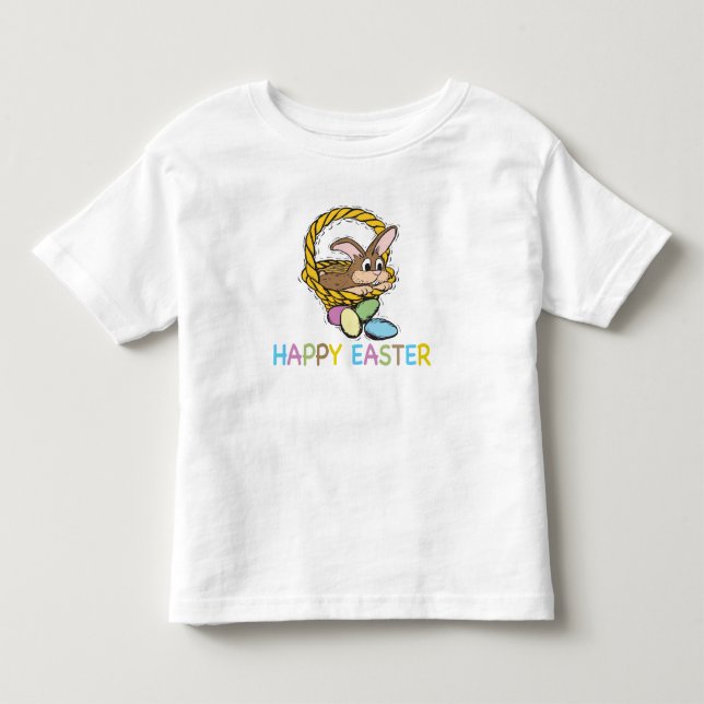 Easter Bunny Toddler T-Shirt (Front)