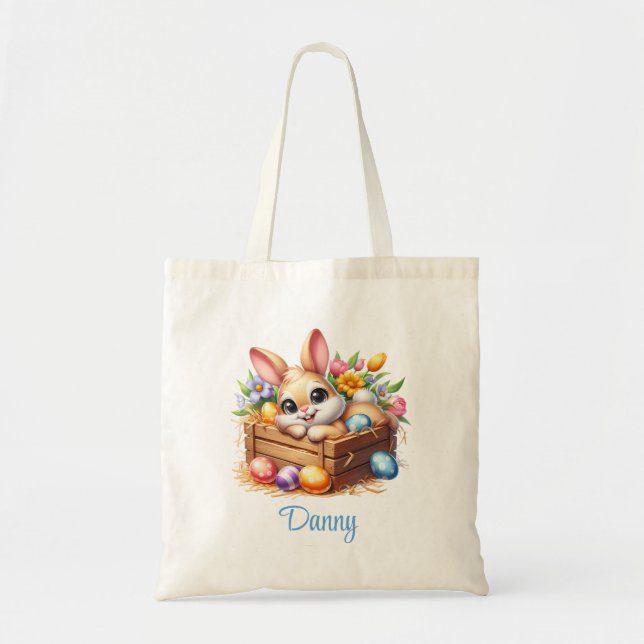 Easter Bunny Tote Bag (Front)