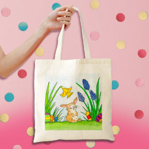 Easter Bunny tote bag by Nicole Janes