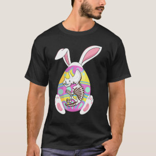 Easter Bunny Triceratops Dinosaur Egg Costume Boy T-Shirt