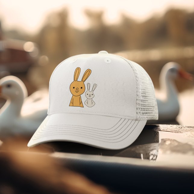 Easter Bunny Trucker Hat (Creator Uploaded)