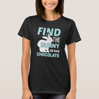 Easter Bunny Vintage Happy Easter Find The Bunny T-Shirt