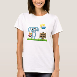 Easter Bunny wishes a Happy Easter T-Shirt