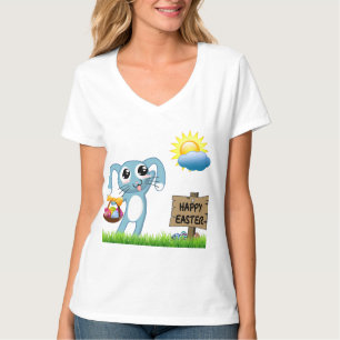 Easter Bunny wishes a Happy Easter T-Shirt