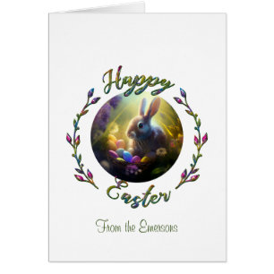Easter Bunny With Egg Basket