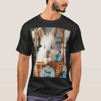 Easter bunny with its eggs. T-Shirt