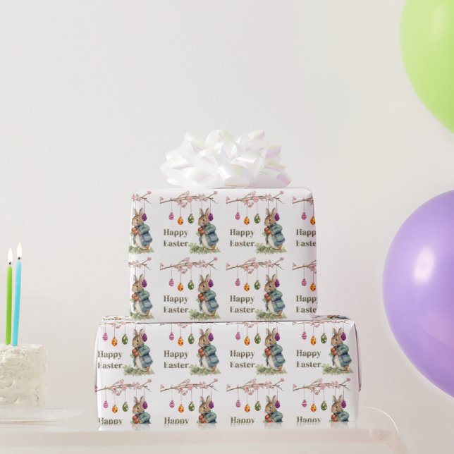Easter Bunny  Wrapping Paper (Party Gifts)