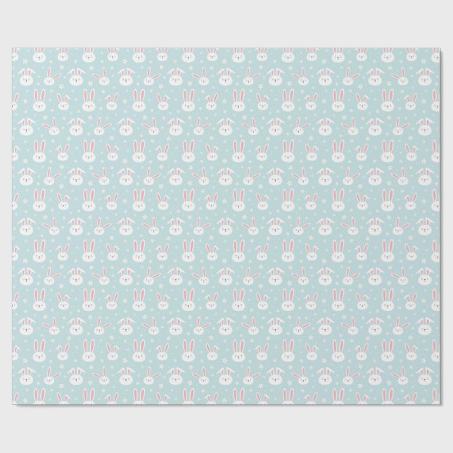 Easter Bunny Wrapping Paper (Flat)