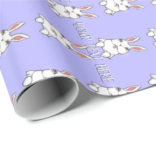 Easter Bunny Wrapping Paper Personalised Paper