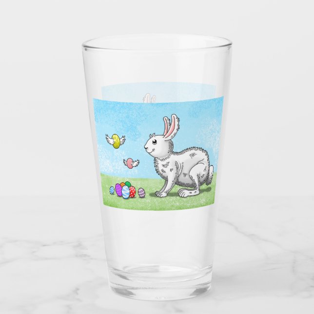 Easter Bunny's Glass (Front)