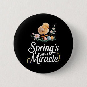 Easter Byby Bunny Cool Easter Day 6 Cm Round Badge