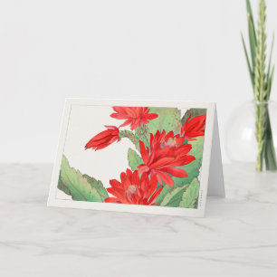 Easter cactus by Tanigami Konan Card
