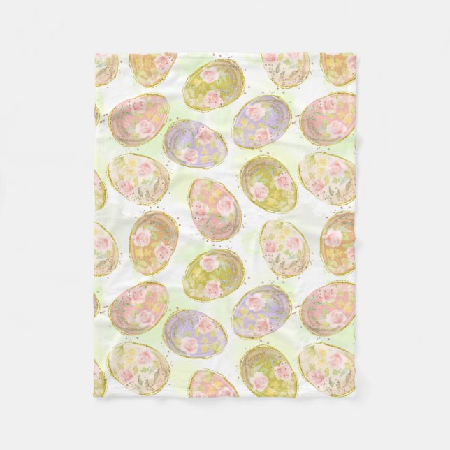 Easter Candy Bulk Fleece Blanket (Front)